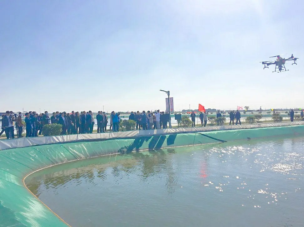水产养殖机械化现场会召开对我区渔业工业生长意义重大
