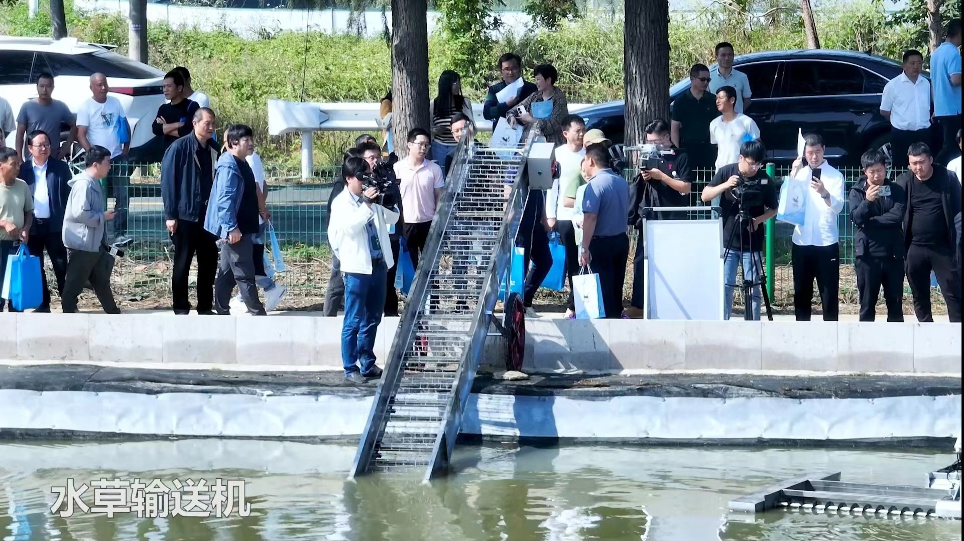 华溪渔业加入2023年南京市水产养殖机械化手艺现场会-常州华溪渔业有限公司